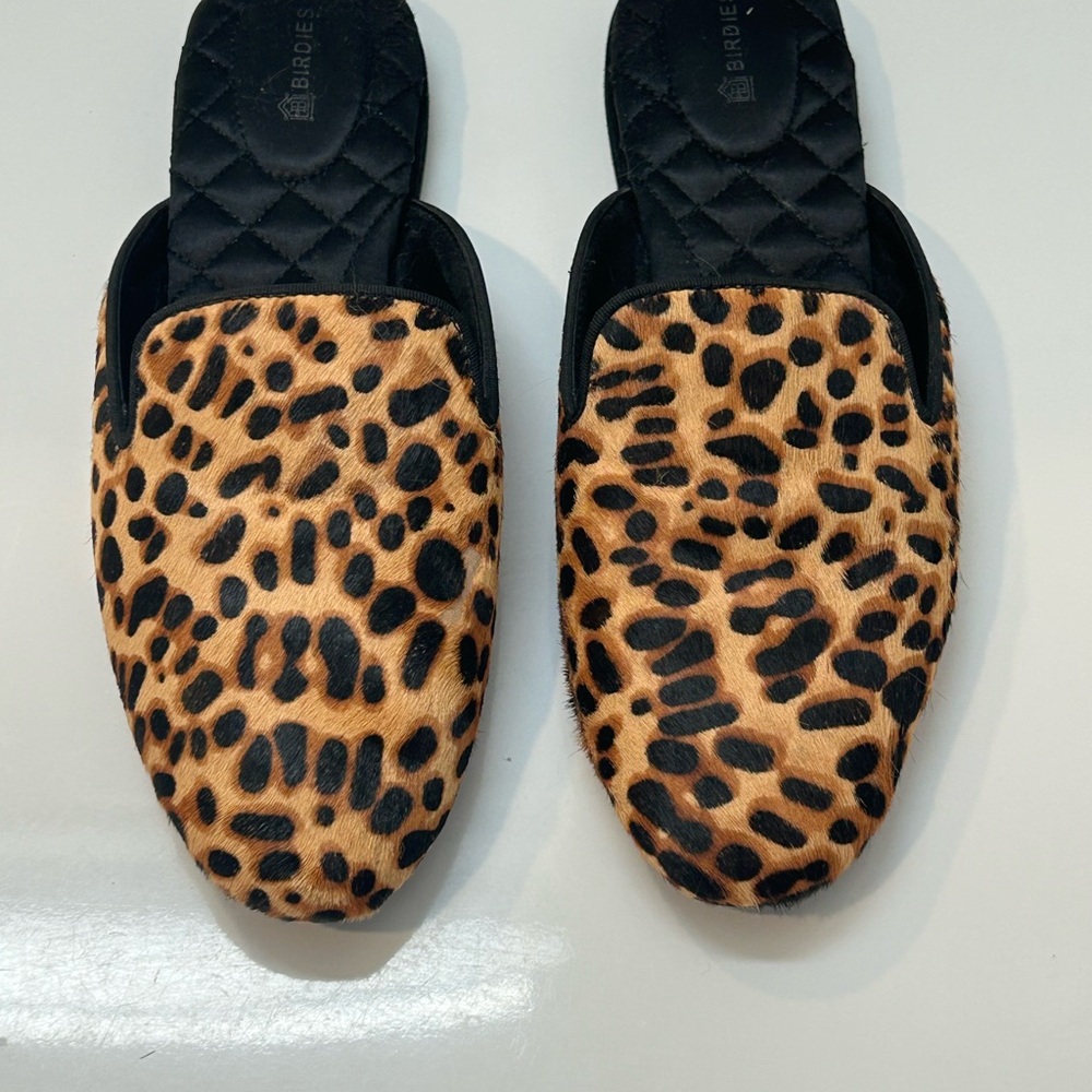 Birdies Leopard Print The Phoebe Mules